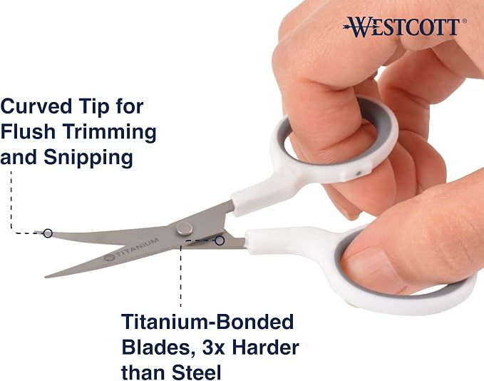 Westcott 4" Embroidery Scissors - Image 2