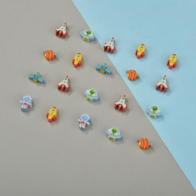 300PCS Mini Cute Pencil Erasers - Image 2
