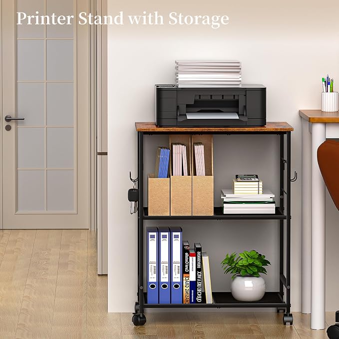 ThreeHio Printer Stand, 3Tier Printer Table - Image 2