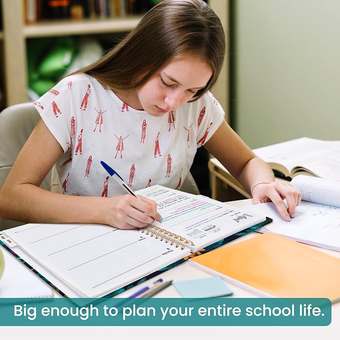 Academic Planner 2026-2027, Weekly and Monthly Calendar Book, July 2026 – June - Image 6
