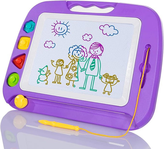 SGILE Toddler Toys for Kids, Large Magnetic Drawing Board for Birthday Gift by Sgile