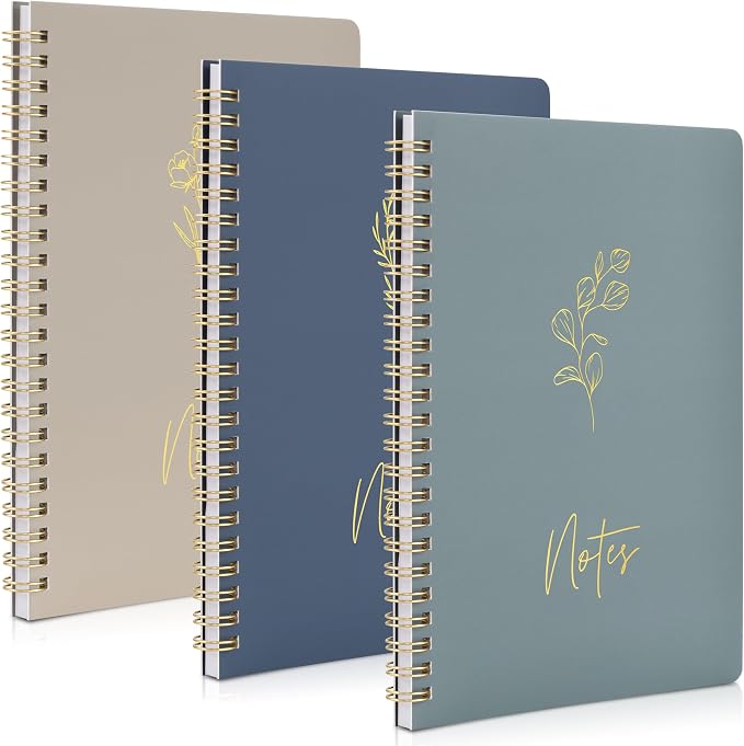ZICOTO Aesthetic Spiral Notebook Set of 3 - Image 9