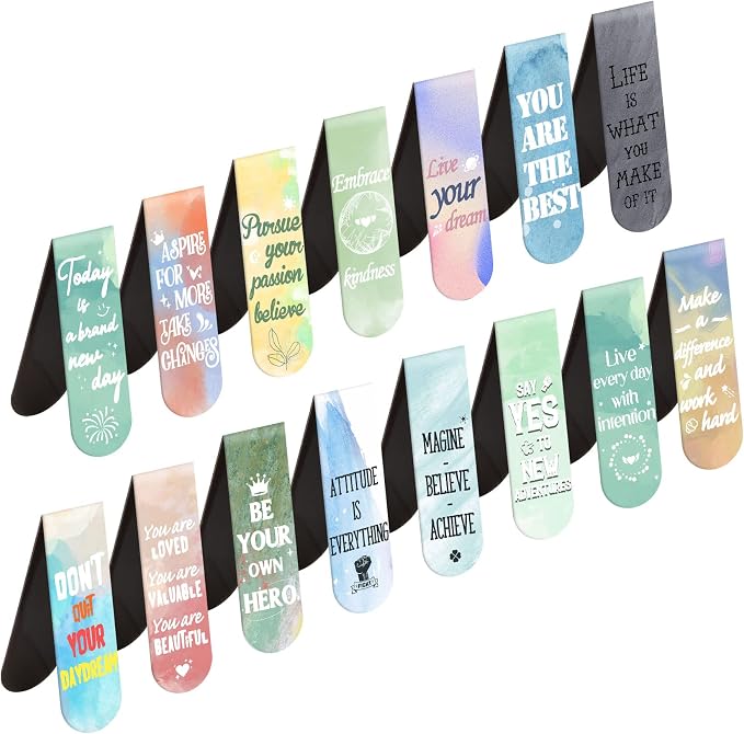 Magnetic Bookmarks, Kids & Teachers by ZNHIS