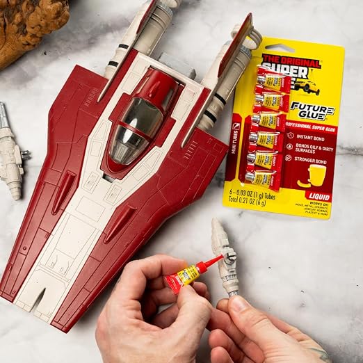 Super Glue Future Glue Liquid 6 Mini Single Use Tubes, Instant Bonding - Image 8