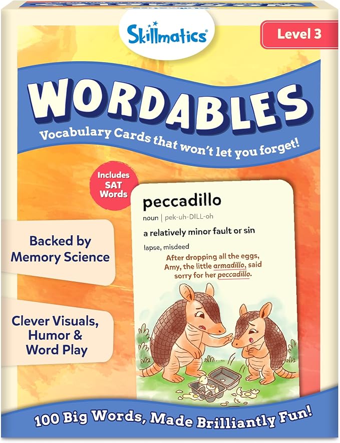 Skillmatics Vocabulary Flash Cards by Skillmatics