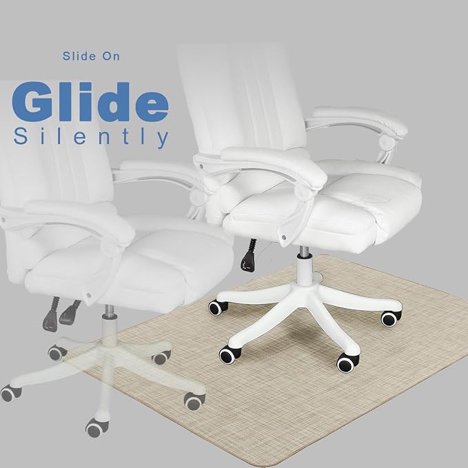 Chair Mat for Hardwood Floor, Anti Slip, Floor Protector for Home Office - Image 5