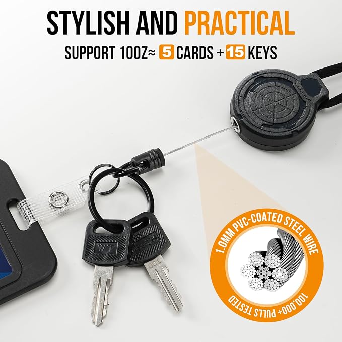 DELSWIN Heavy Duty Retractable Lanyard - Image 5
