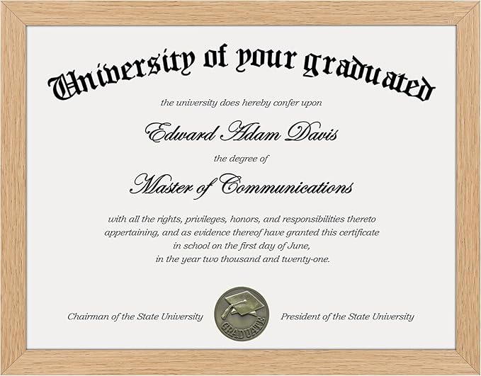 upsimples Certificate Frame by upsimples
