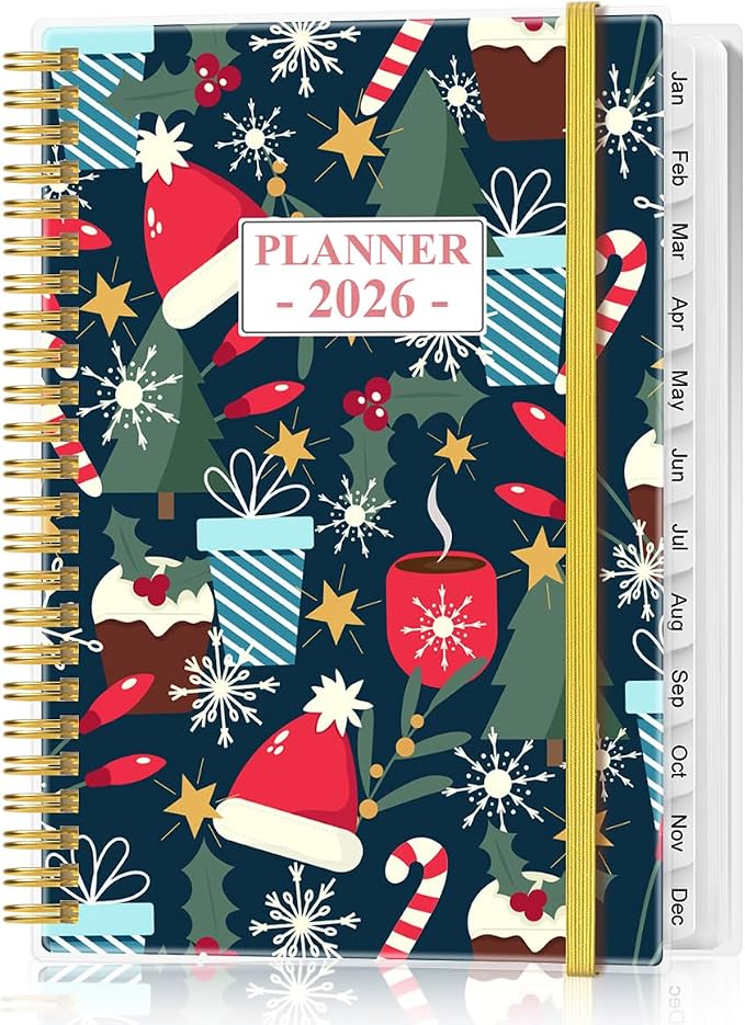 2026 Planner - Planner 2026 from January 2026 - December 2026, Weekly & Monthly by Heveboik