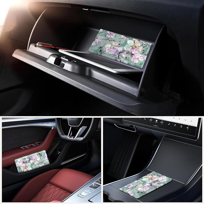 Car Registration and Insurance Holder，Colour Patterns Men Women Car License - Image 7