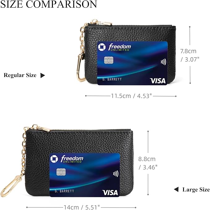 Full Grain Leather Coin Purse - Image 3