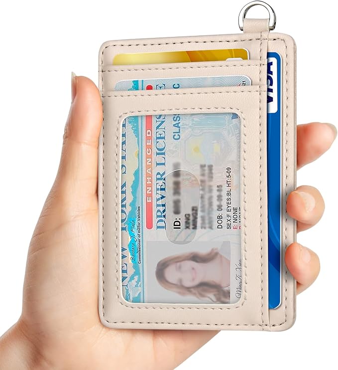 Slim Minimalist Front Pocket Wallet, RFID Blocking Credit Card Holder Wallet - Image 2