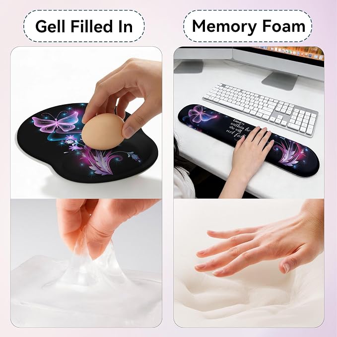 Desk Mat Set + Keyboard and Mouse Pad - Image 5