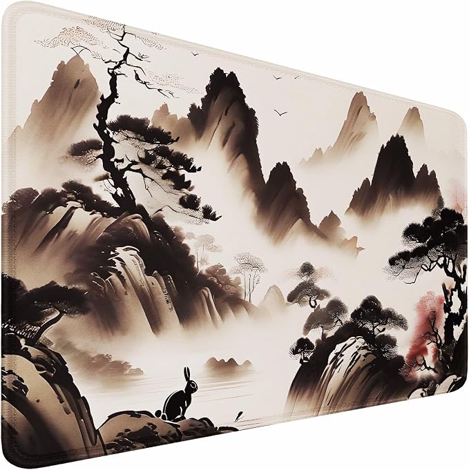 Mousepad, 31.5x15.7 inch Large Extended Gaming Computer Keyboard Mouse Mat by Naukay