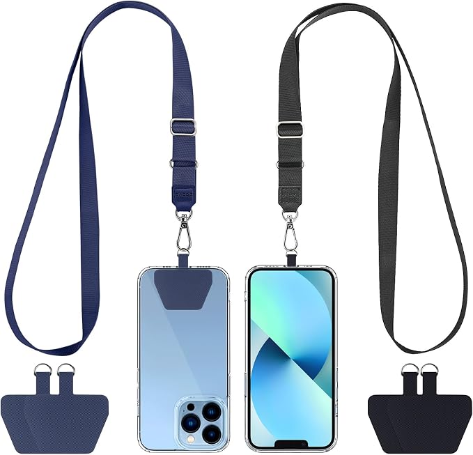 CACOE Phone Lanyard 2 Pcs Adjustable Neck Strap, Universal Crossbody by CACOE