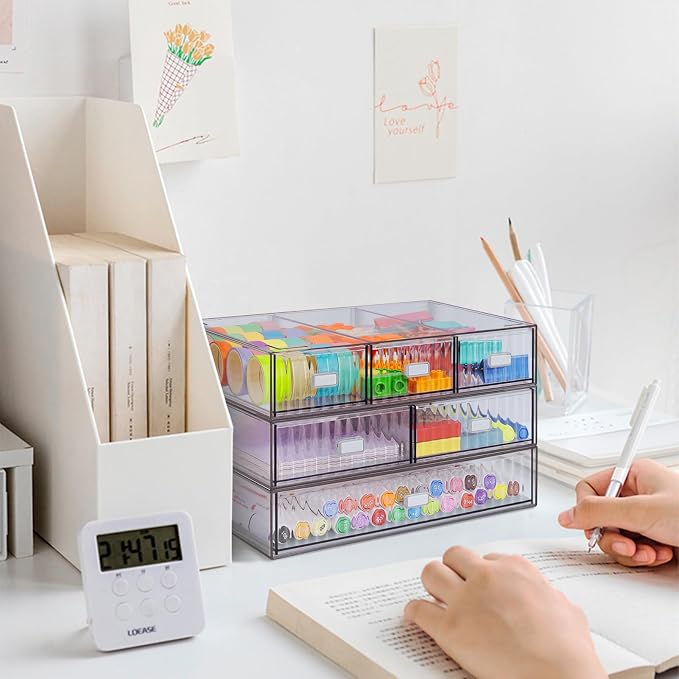 3 Tier Stackable Desk Organizer - Image 6