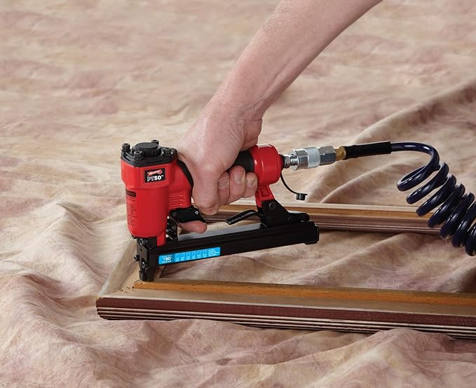 Arrow PT50 Oil-Free Pneumatic Staple Gun, Professional Heavy-Duty Stapler - Image 5