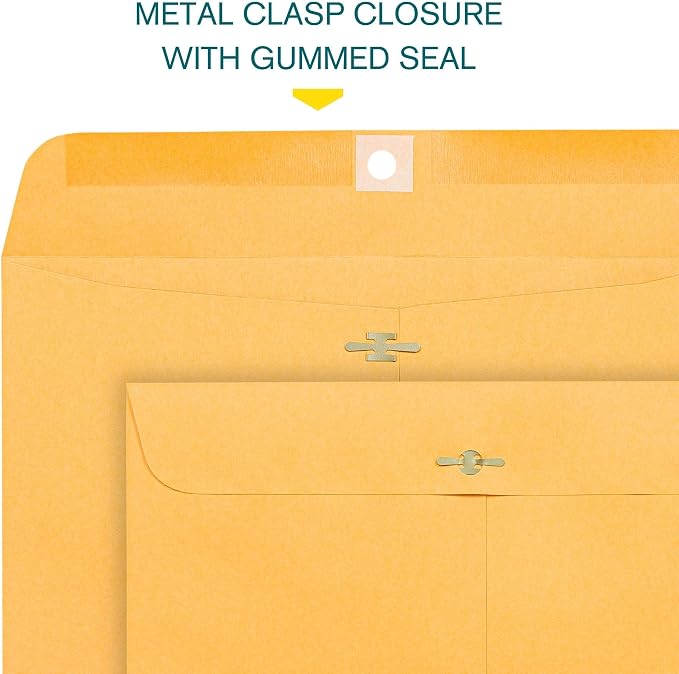 Clasp Envelopes – 10x15 Inches Brown Kraft Catalog Envelopes - Image 4
