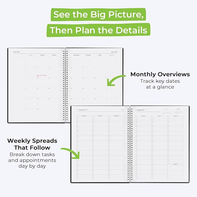 WallDeca Appointment Planner 2026, Agenda Planner - Image 4