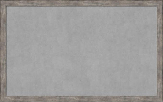 Amanti Art Silver Framed Magnetic Board 27x43 Large Vision Board by AmantiArt