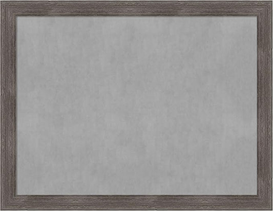 Amanti Art Grey Framed Magnetic Board 21x27 Medium Vision Board by AmantiArt