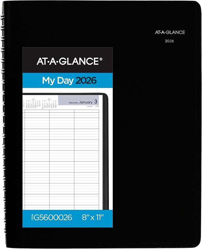 AT-A-GLANCE 2026 Appointment Book Planner, Four Person Group Planner, by AT-A-GLANCE