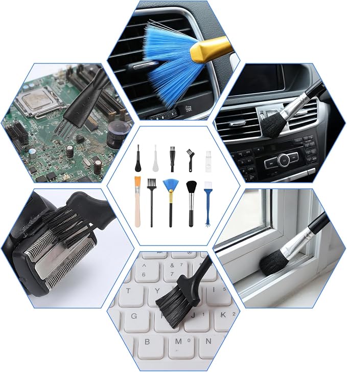 10 Pcs Keyboard Cleaning Brush, Shimmeroo Electronic Cleaning Brush Anti Static - Image 5