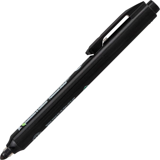 Pentel Handy-line S Retractable and Refillable Permanent Marker, Bullet Tip - Image 4