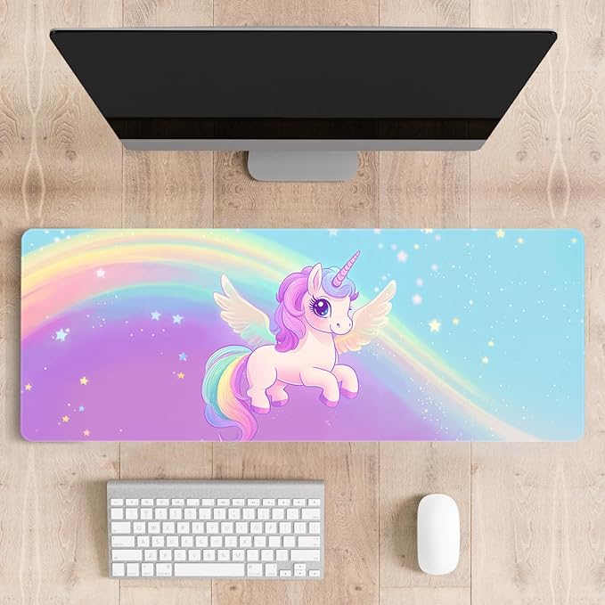 Mousepad Desk Mat Gaming Large Keyboard Cute Office Desktop Computer Laptop - Image 6