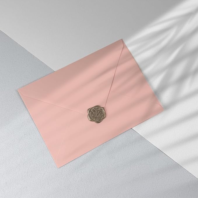50 PCS Pink Colorful A7 Envelopes - Image 5