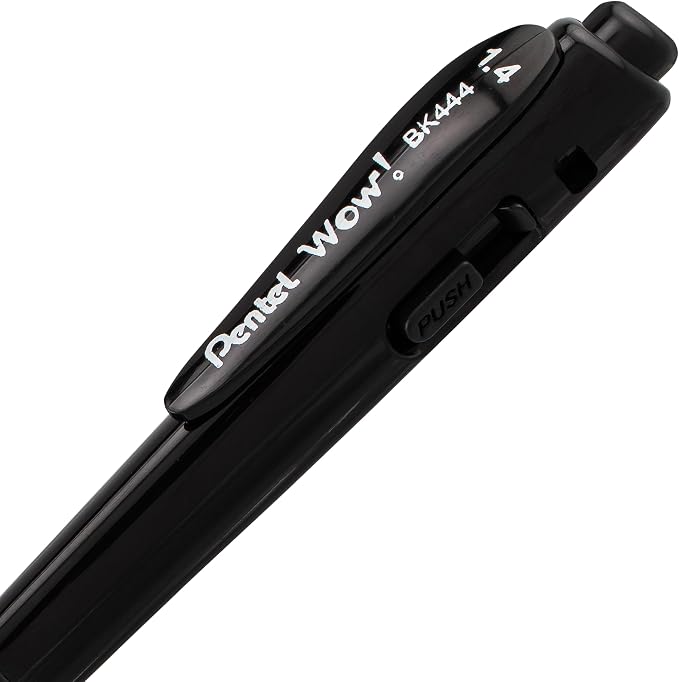 Pentel Wow! Retractable Ballpoint Pen, Bold Line - Image 3