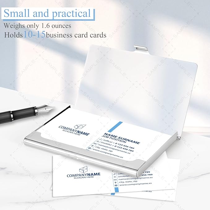 Business Card Holder，Color Printing Men's and Women's Business Card - Image 3