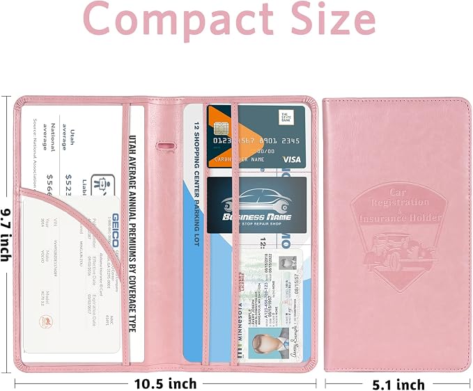 CoBak Car Registration and Insurance Holder - Image 5