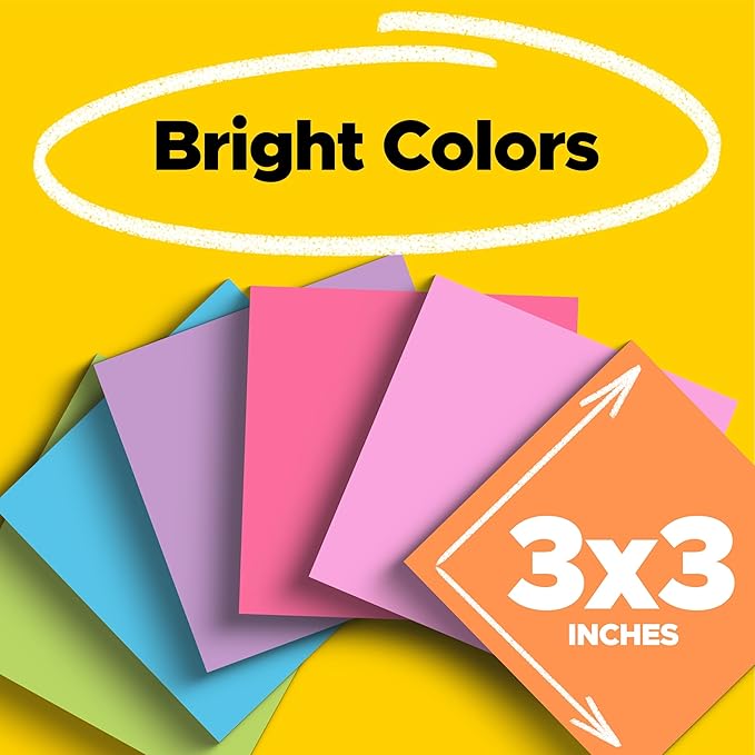 Post-it Super Sticky Notes, 3 x 3 in, 24 Pads - Image 2