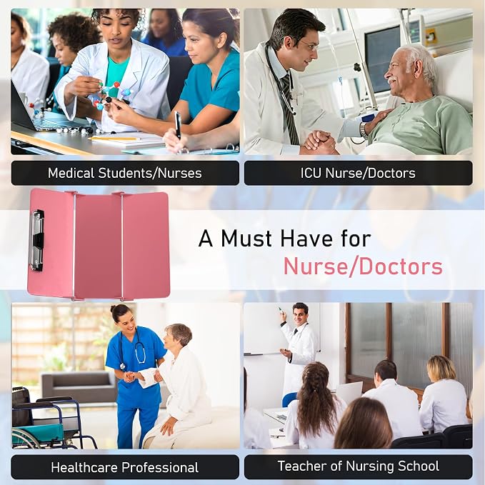 Nursing Clipboard Foldable, Foldable Clipboard w/Nursing Edition Cheat Charts - Image 7