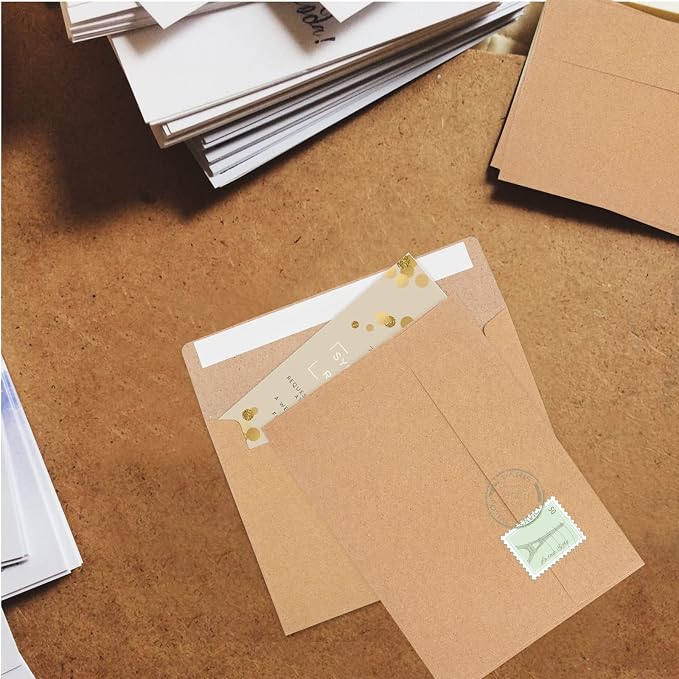 90 Packs 3.5x5 Envelopes for Invitations, A1 Invitation Envelopes, Small - Image 7