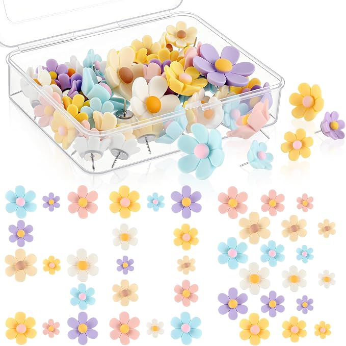 Dispowreath 50 Pcs Flower Push Pins by Dispowreath
