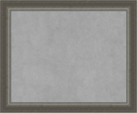 Amanti Art Silver Framed Magnetic Board 19x23 Small Vision Board by AmantiArt
