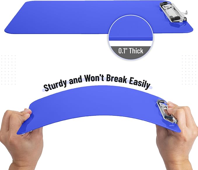Mr. Pen- Plastic Clipboard, 12.5" x 9", 2 Pack, Surf Blue Clipboard Plastic | - Image 4
