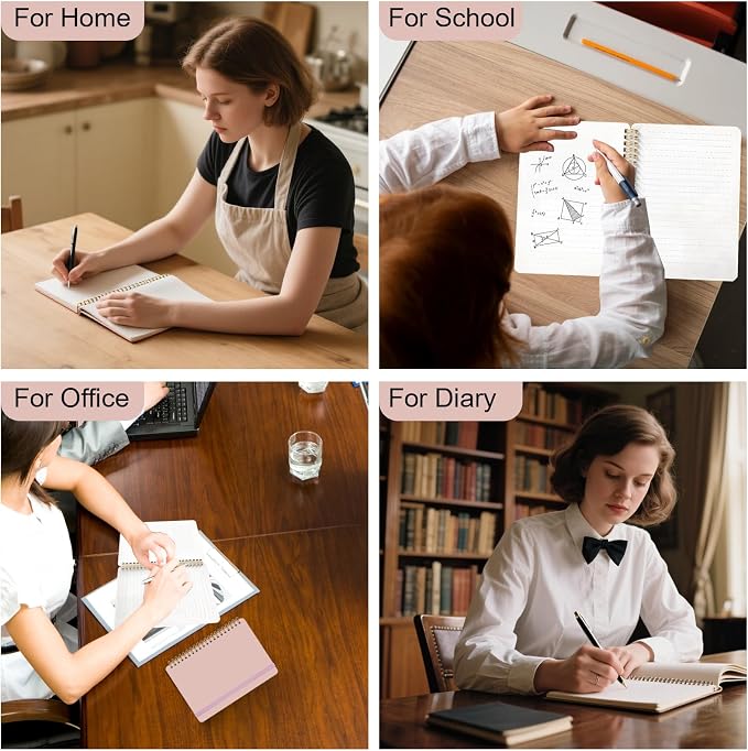 4 PCS Small Spiral Notebook 5x7, Spiral Journal Notebook, Notebooks - Image 6