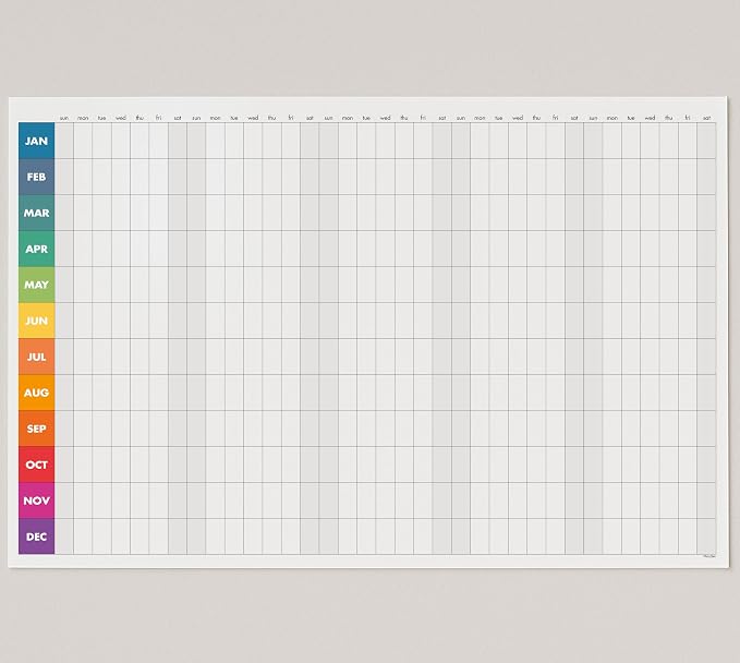 Dry Erase Wall Calendar 2026, 27×39 in — Double-Sided Yearly Planner, Reusable - Image 7