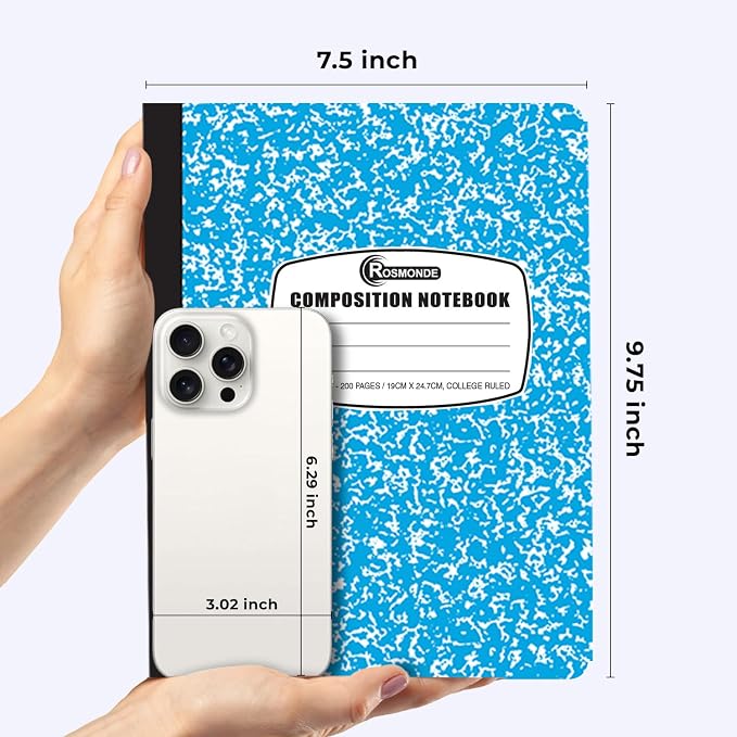 Rosmonde 2000 Pack Composition Notebook Bulk, College Ruled, Full Pallet of - Image 3