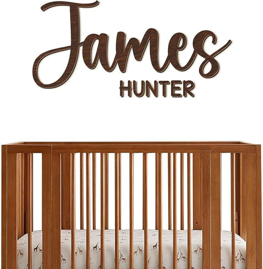 Personalized Name Sign for Nursery by KALOTOYS