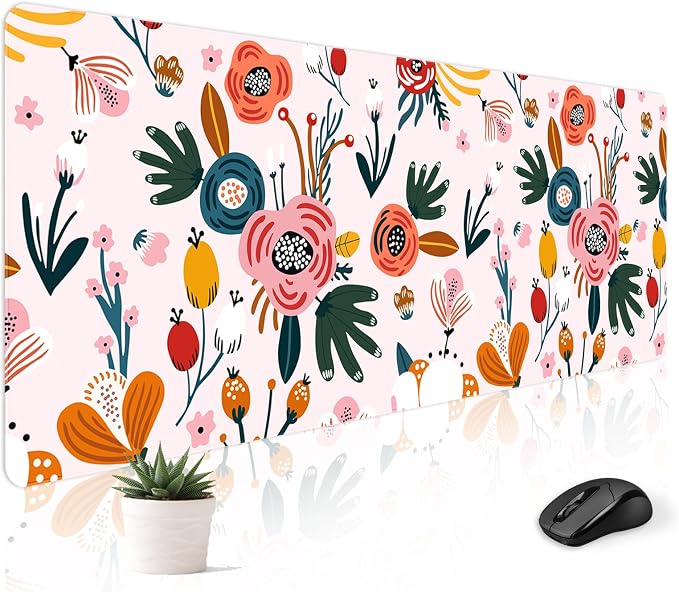 Mousepad Desk Mat Gaming Large Keyboard Cute Office Desktop Computer Laptop by Stanoha
