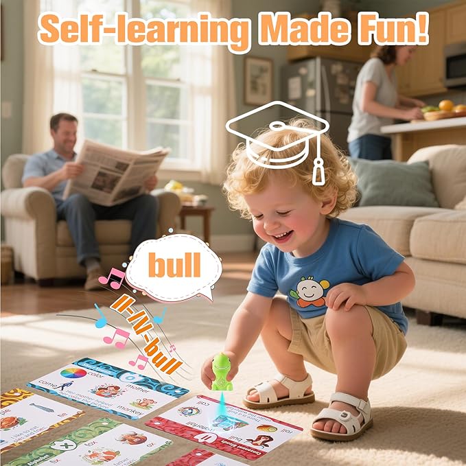 Phonics Flash Cards with Talking Pen - Image 2