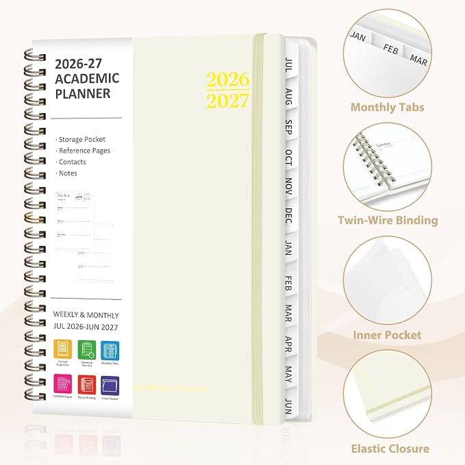 Planner 2026-2027, Weekly and Monthly Academic Planner, July 2026 - Image 5