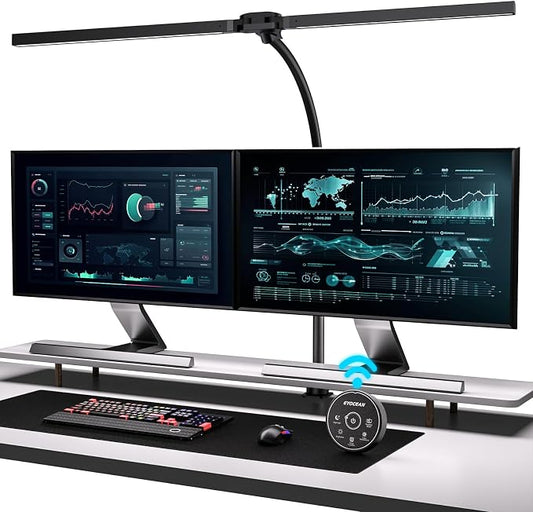 EYOCEAN Desk Lamp with Clamp, 31.5" LED Desk Lamp by EYOCEAN