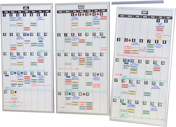 Ultimate Office Magnetic Dry-Erase Whiteboard ModMonthly Planning Calendars by UltimateOffice