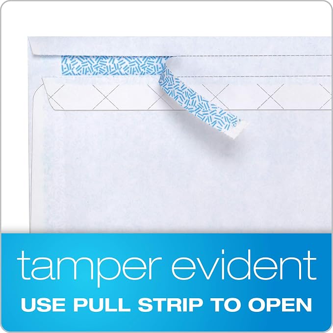 Columbian #9 Security Envelopes, 500 Pack, Double Window Self Seal Envelopes - Image 3