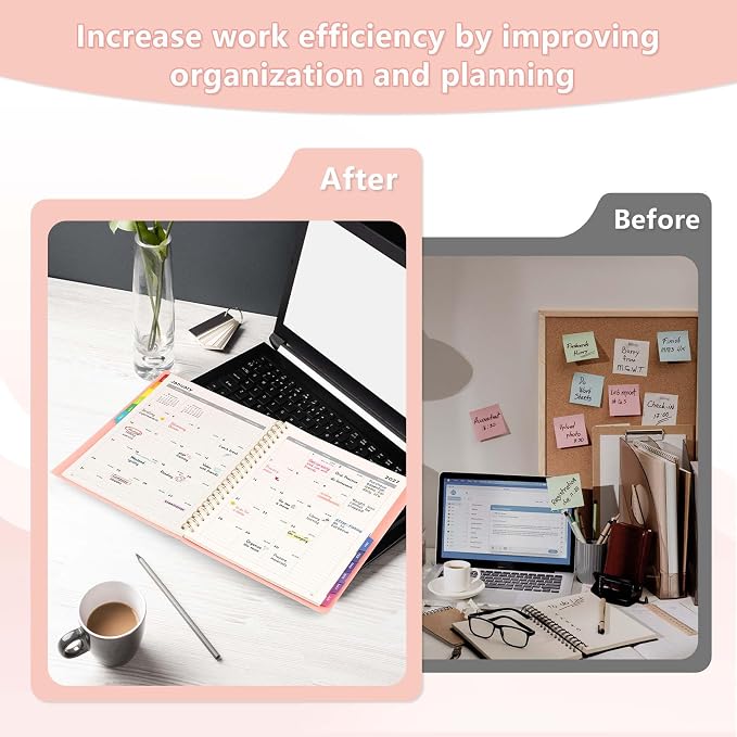 EMSHOI 2026-2027 Appointment Book, 15-Minute Hourly Academic Planner, Large Size - Image 8